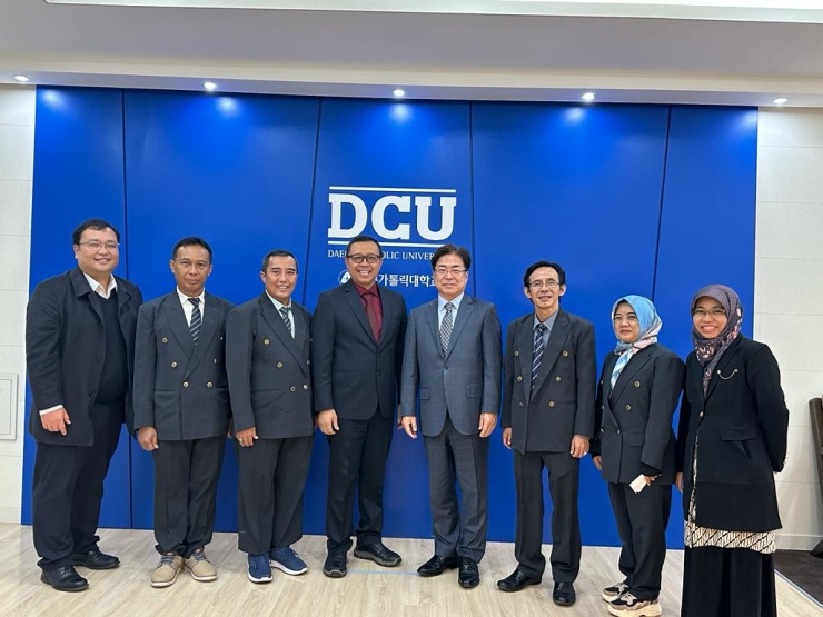 Sosialisasi Program kerja sama FTIK UIN Gus Dur dengan Daegu Catholic University Korea