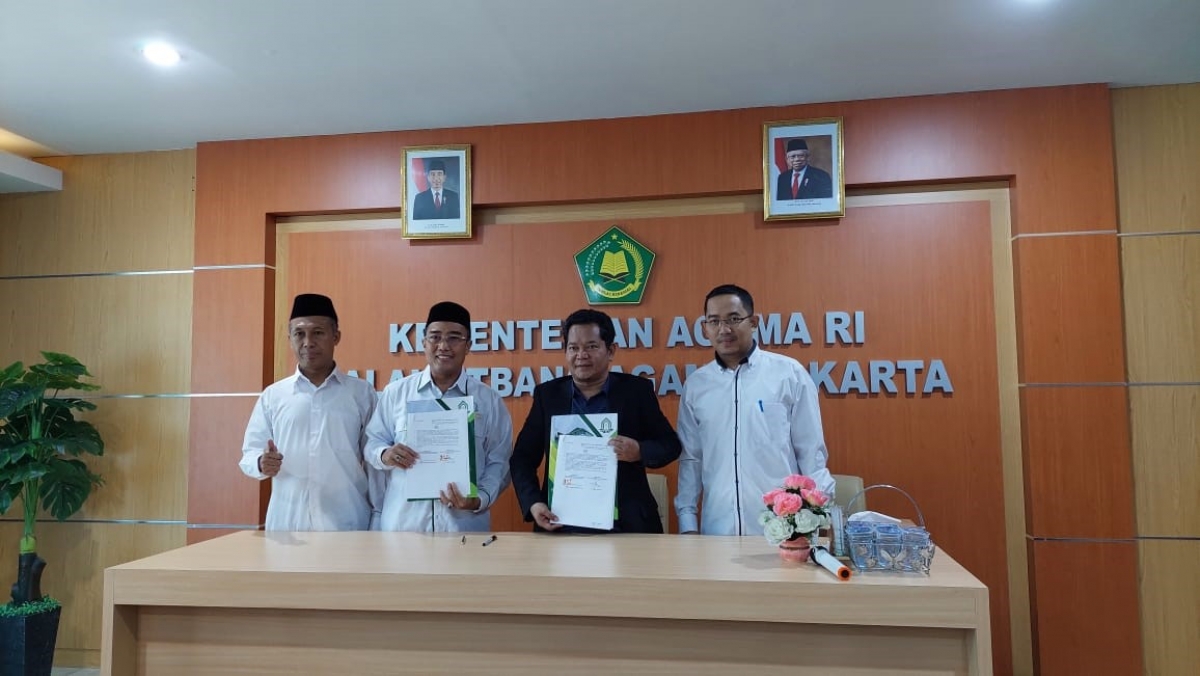 Penandatanganan PKS dan Sharing Program FTIK UIN K.H. Abdurrahman Wahid dengan Balai Litbang Agama (BLA) Jakarta